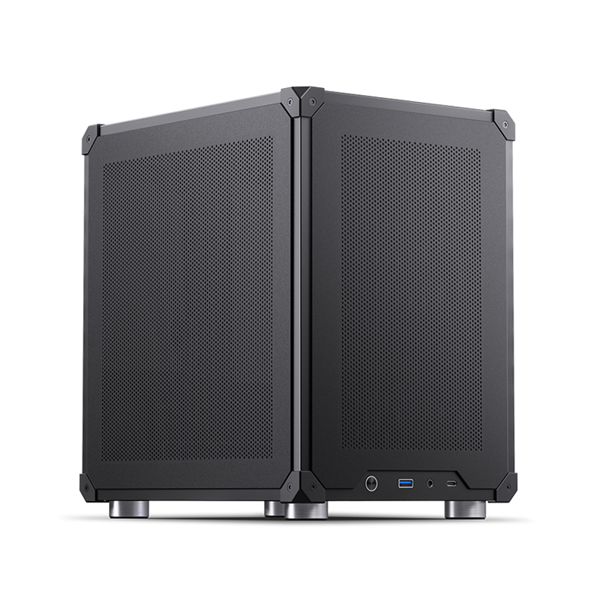 Vỏ Case Máy Tính Itx Lưới Jonsbo C6 đen 1