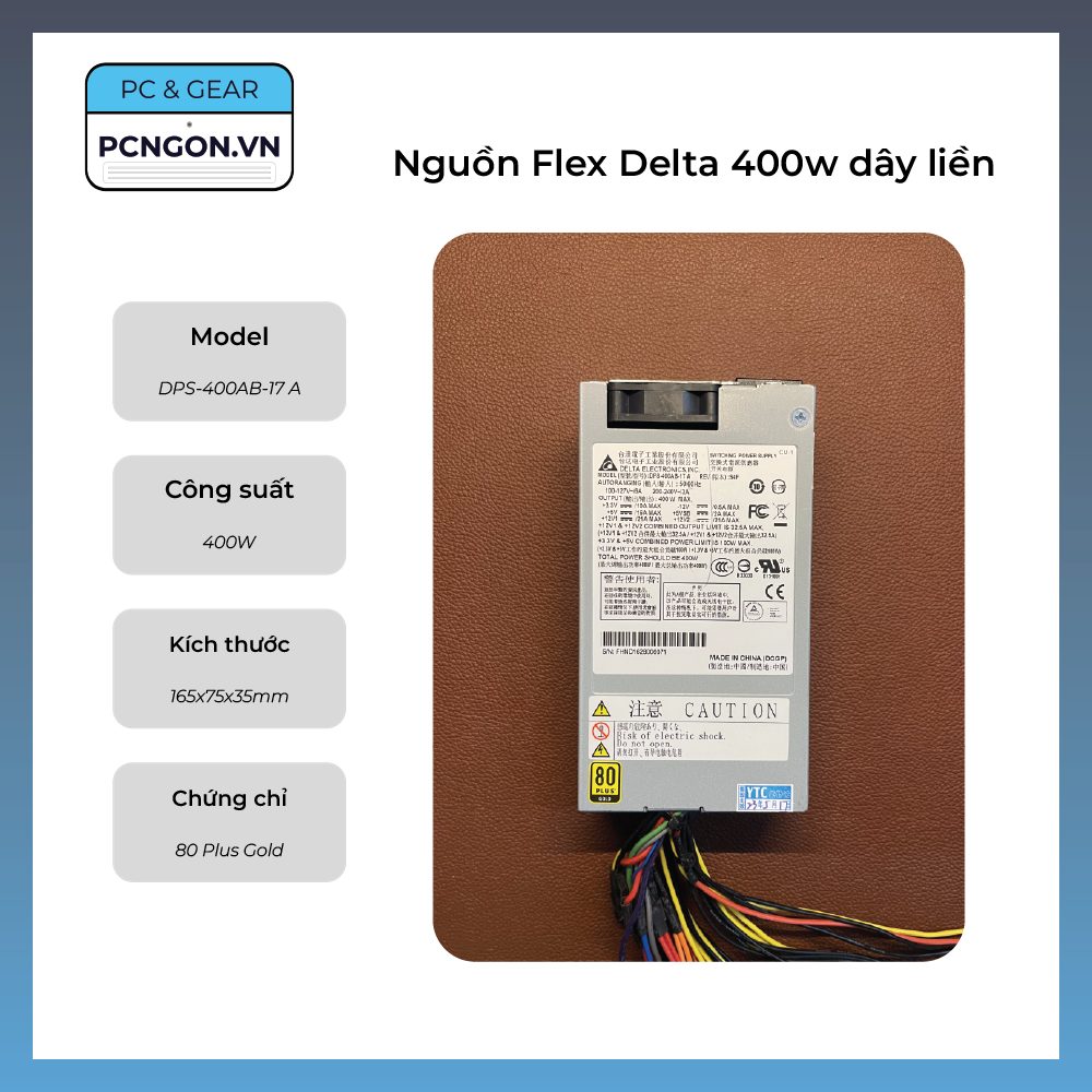 Nguồn Flex Delta 400w Dây Liền