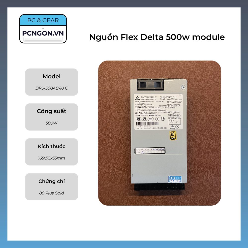 Nguồn Flex Delta 500w Module