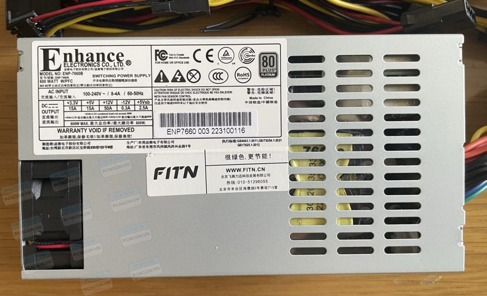 Nguồn Flex Enhance 600w Enp-7660b18