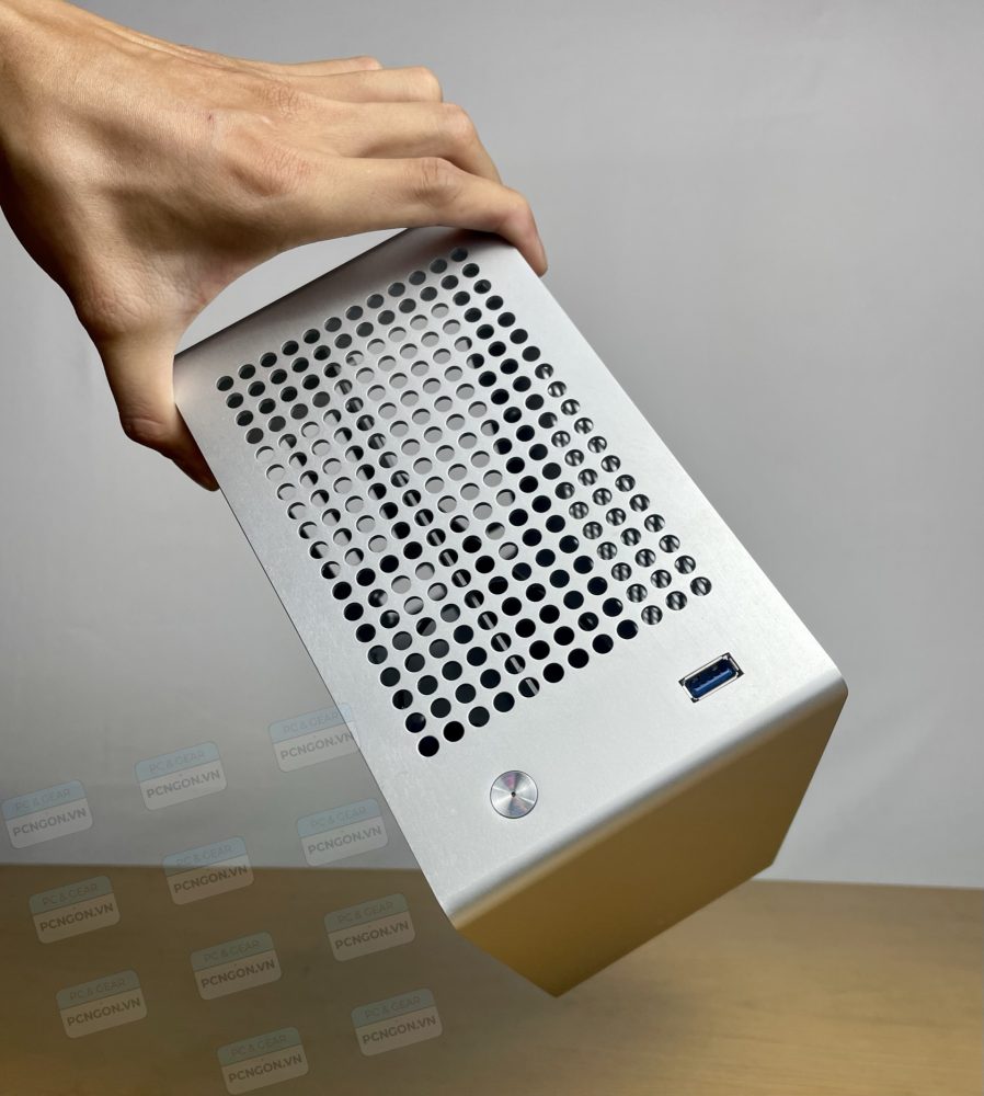 Vỏ Case Máy Tính Mini Itx Zzaw A1p - Bạc 10