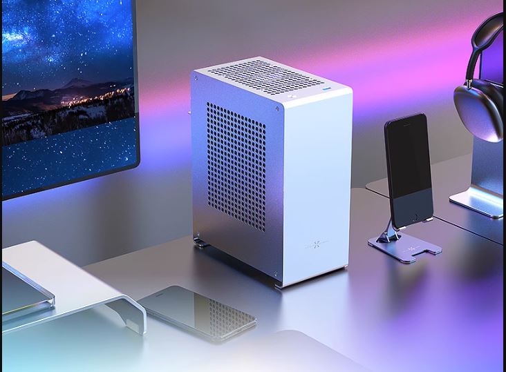 Vỏ Case Máy Tính Mini Itx Zzaw A1p - Bạc 12
