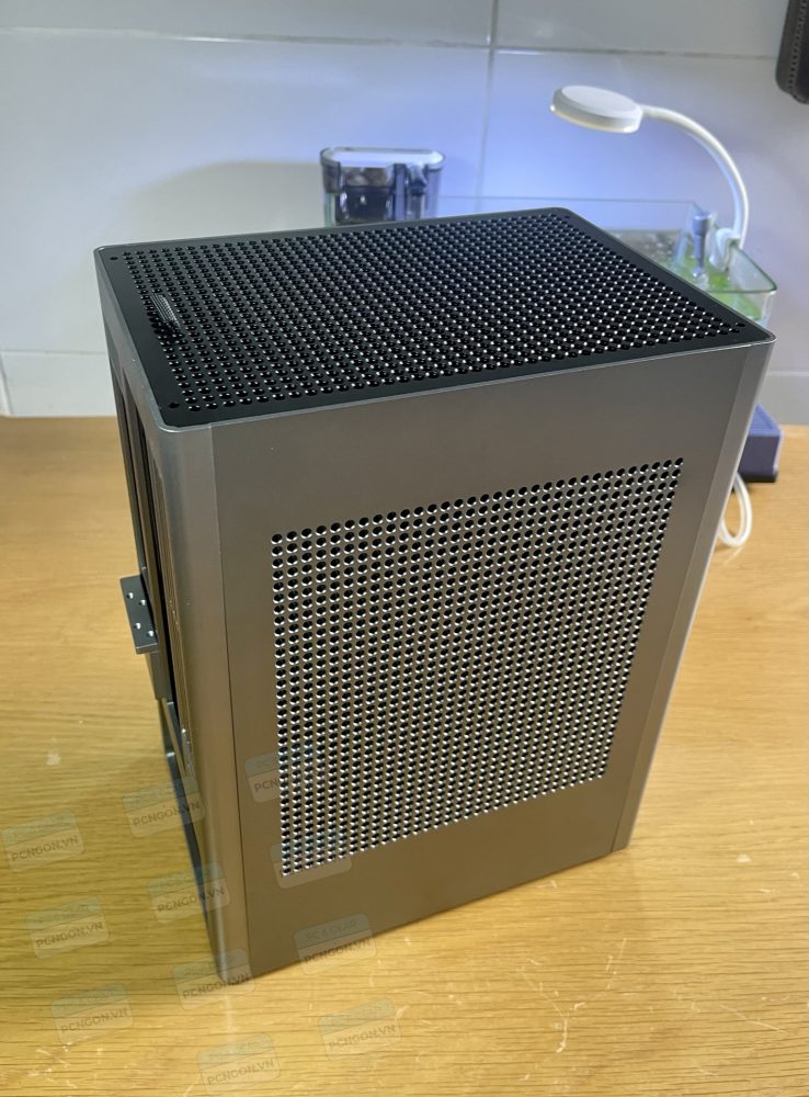 Vỏ Case Máy Tính Mini Itx Acat S1 Nhỏ Gọn - Xám 10