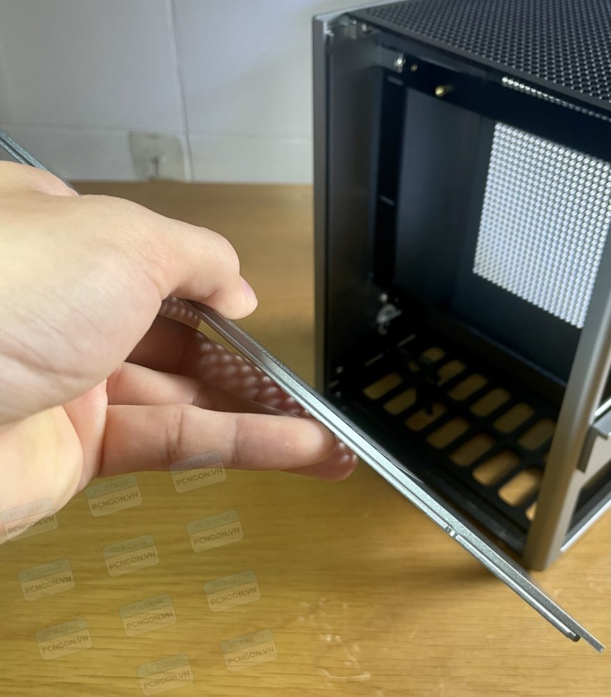 Vỏ Case Máy Tính Mini Itx Acat S1 Nhỏ Gọn - Xám 14