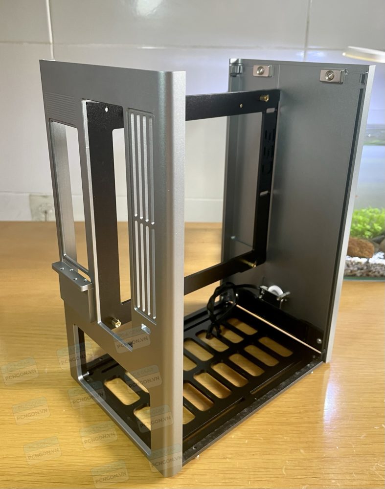 Vỏ Case Máy Tính Mini Itx Acat S1 Nhỏ Gọn - Xám 17