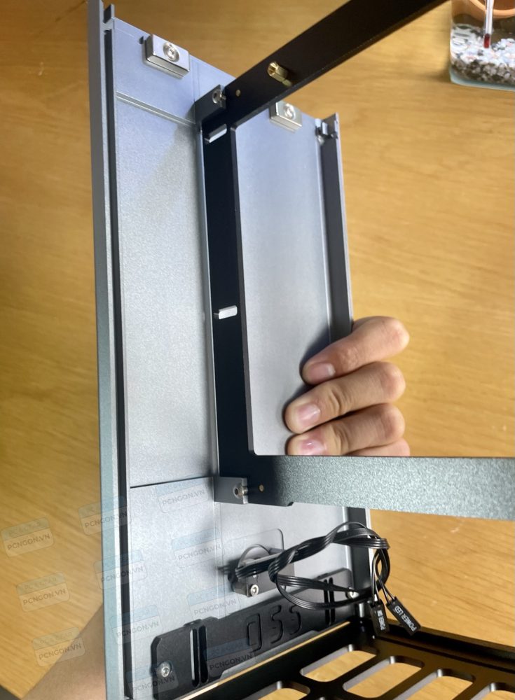 Vỏ Case Máy Tính Mini Itx Acat S1 Nhỏ Gọn - Xám 18