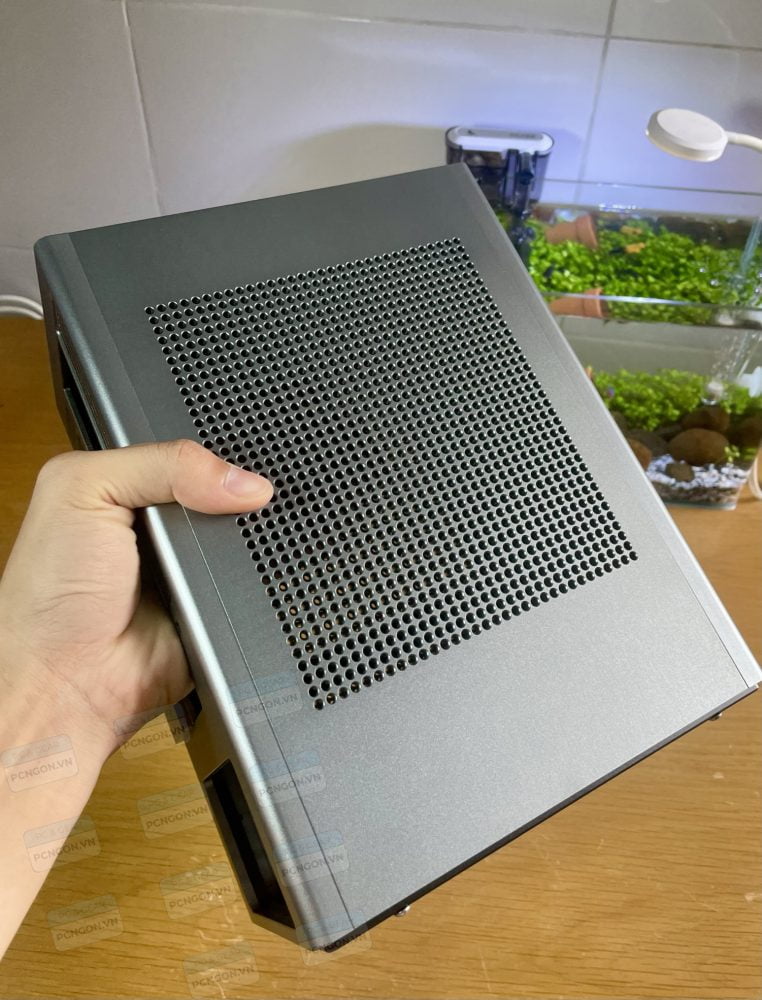 Vỏ Case Máy Tính Mini Itx Acat S1 Nhỏ Gọn - Xám 5