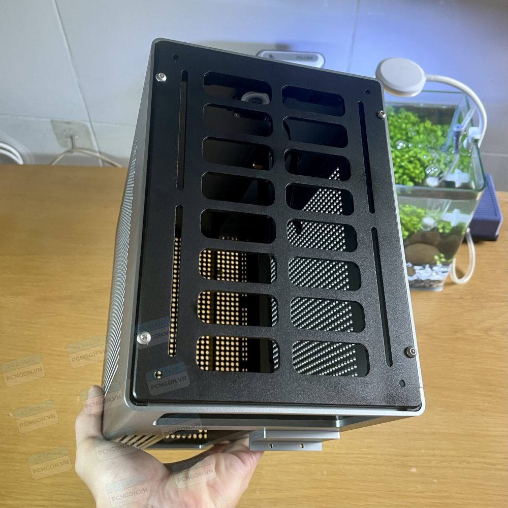 Vỏ Case Máy Tính Mini Itx Acat S1 Nhỏ Gọn - Xám 7