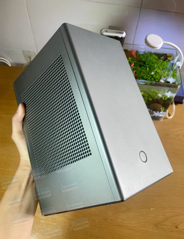 Vỏ Case Máy Tính Mini Itx Acat S1 Nhỏ Gọn - Xám 8