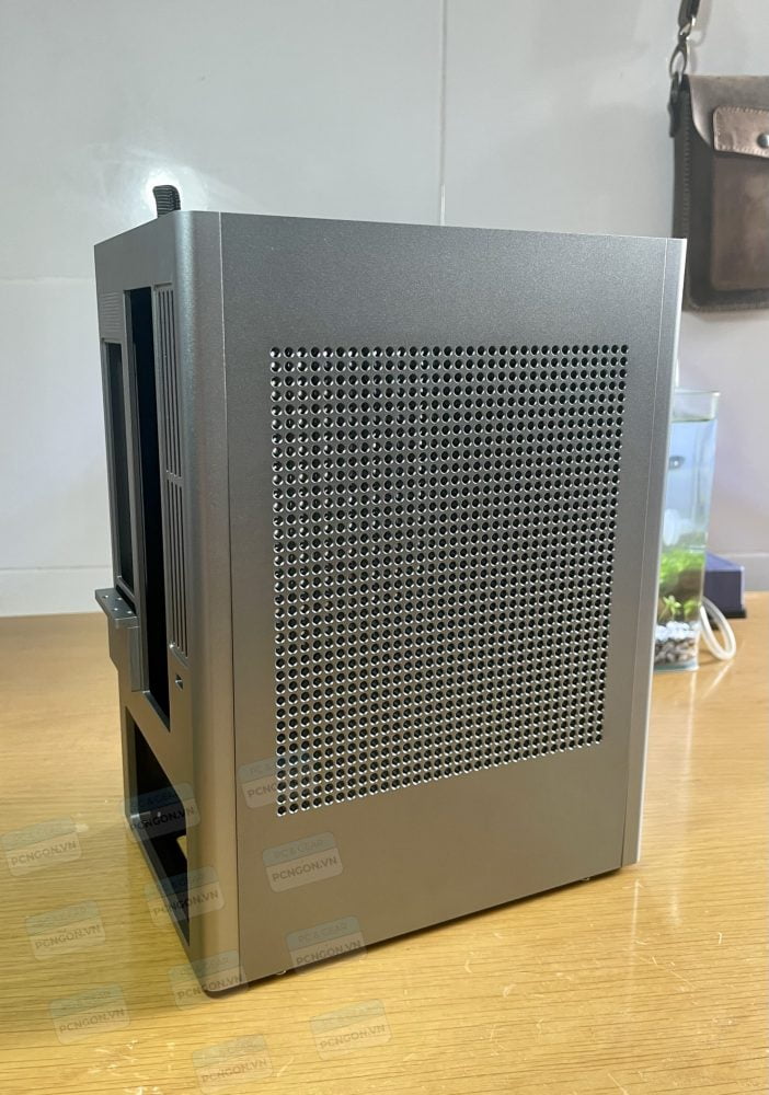 Vỏ Case Máy Tính Mini Itx Acat S1 Nhỏ Gọn - Xám 9