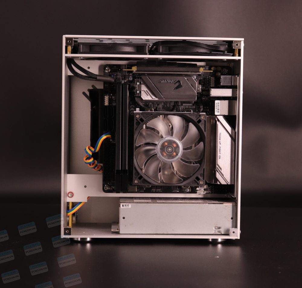 Vỏ Case Máy Tính Mini Itx Sirius T10 Nhỏ Gọn - Bạc 17
