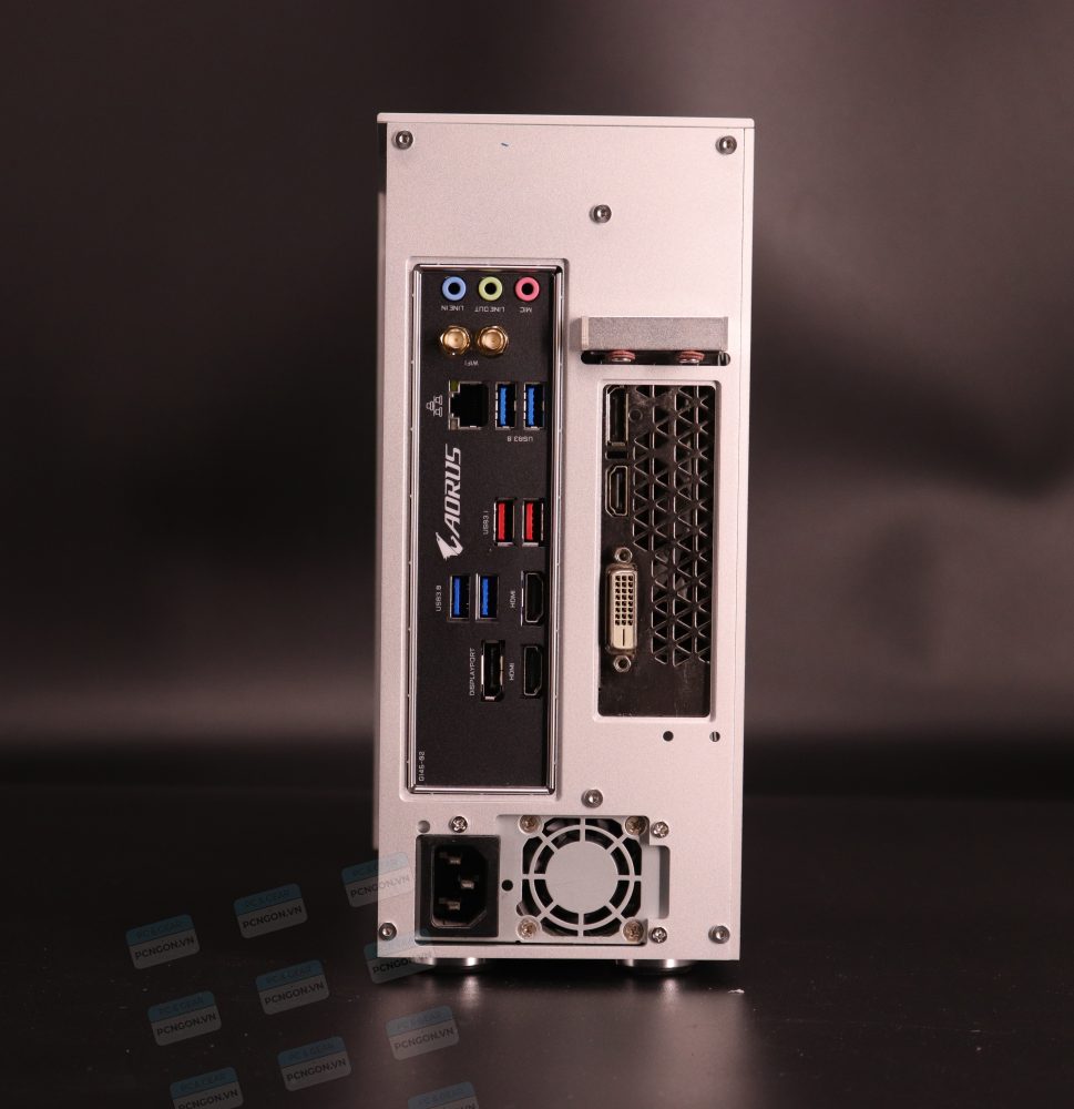 Vỏ Case Máy Tính Mini Itx Sirius T10 Nhỏ Gọn - Bạc 19