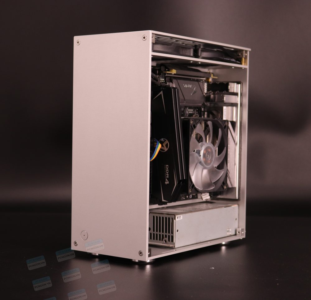 Vỏ Case Máy Tính Mini Itx Sirius T10 Nhỏ Gọn - Bạc 24