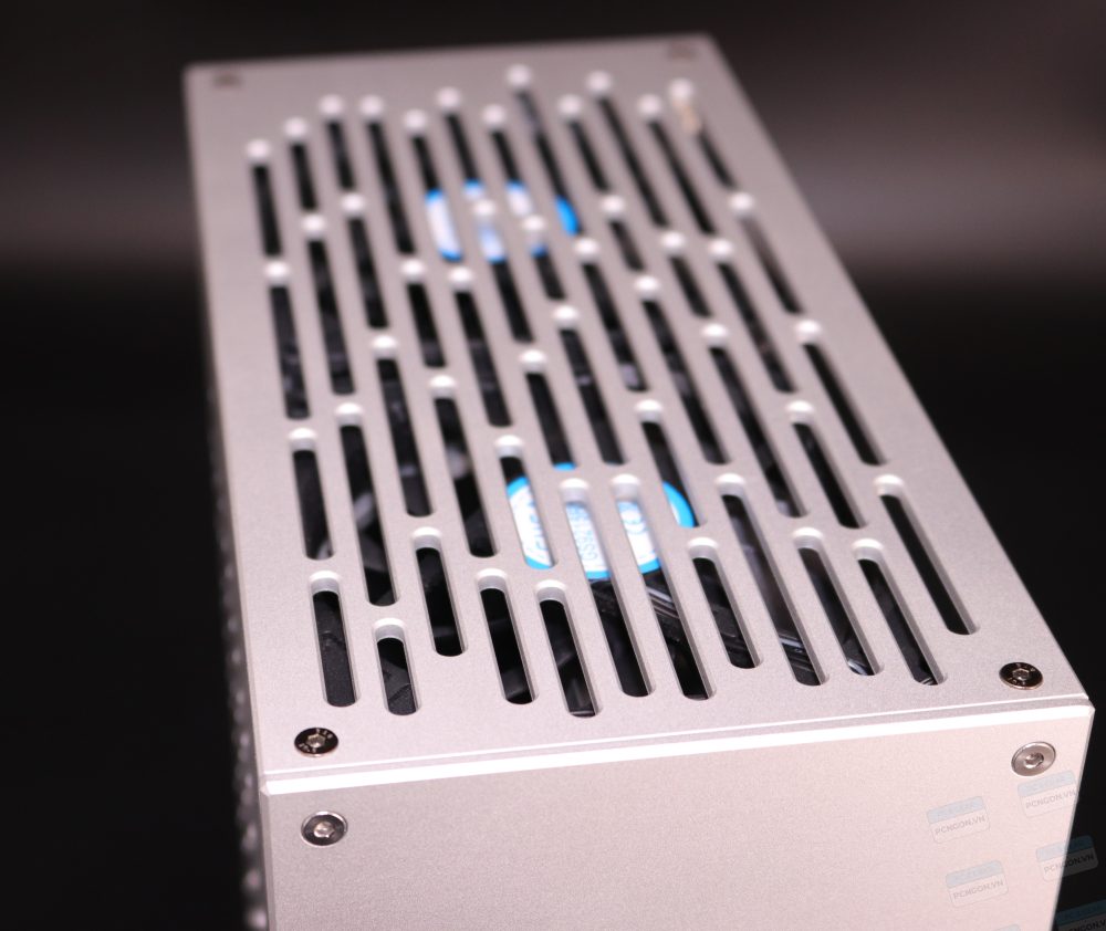 Vỏ Case Máy Tính Mini Itx Sirius T10 Nhỏ Gọn - Bạc 25