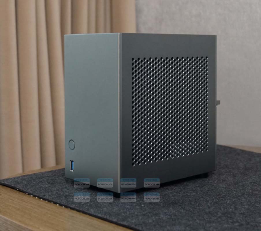 Vỏ Case Máy Tính Mini Itx Zs-a4dc Xám 3