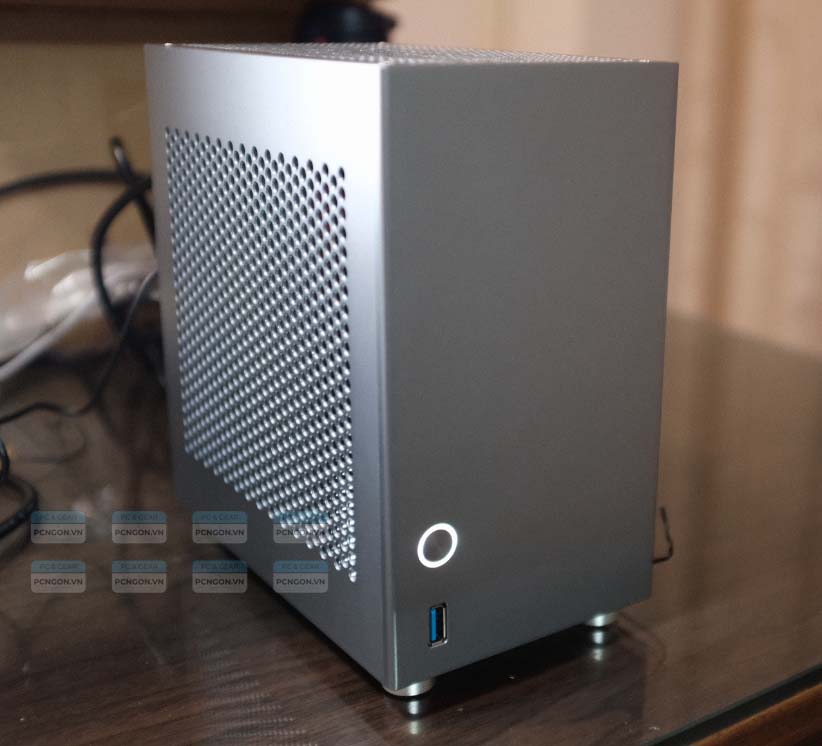 Vỏ Case Máy Tính Mini Itx Zs-a4dc Xám