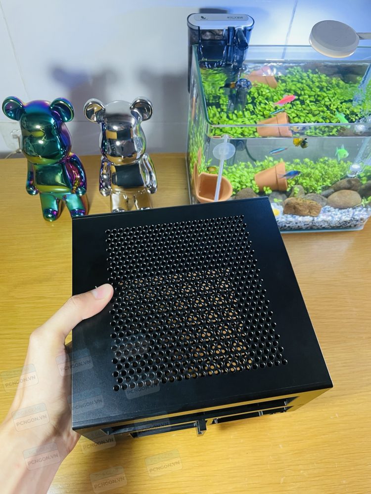 Vỏ Case Máy Tính Mini Itx Zs-a4dc Nhỏ Gọn - Đen 16