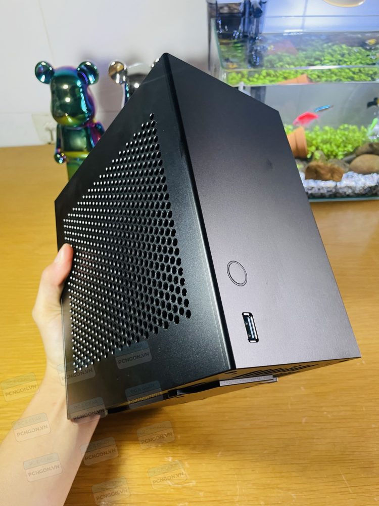 Vỏ Case Máy Tính Mini Itx Zs-a4dc Nhỏ Gọn - Đen 19