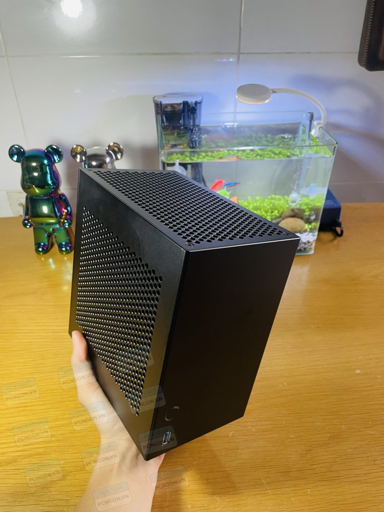 Vỏ Case Máy Tính Mini Itx Zs-a4dc Nhỏ Gọn - Đen 21