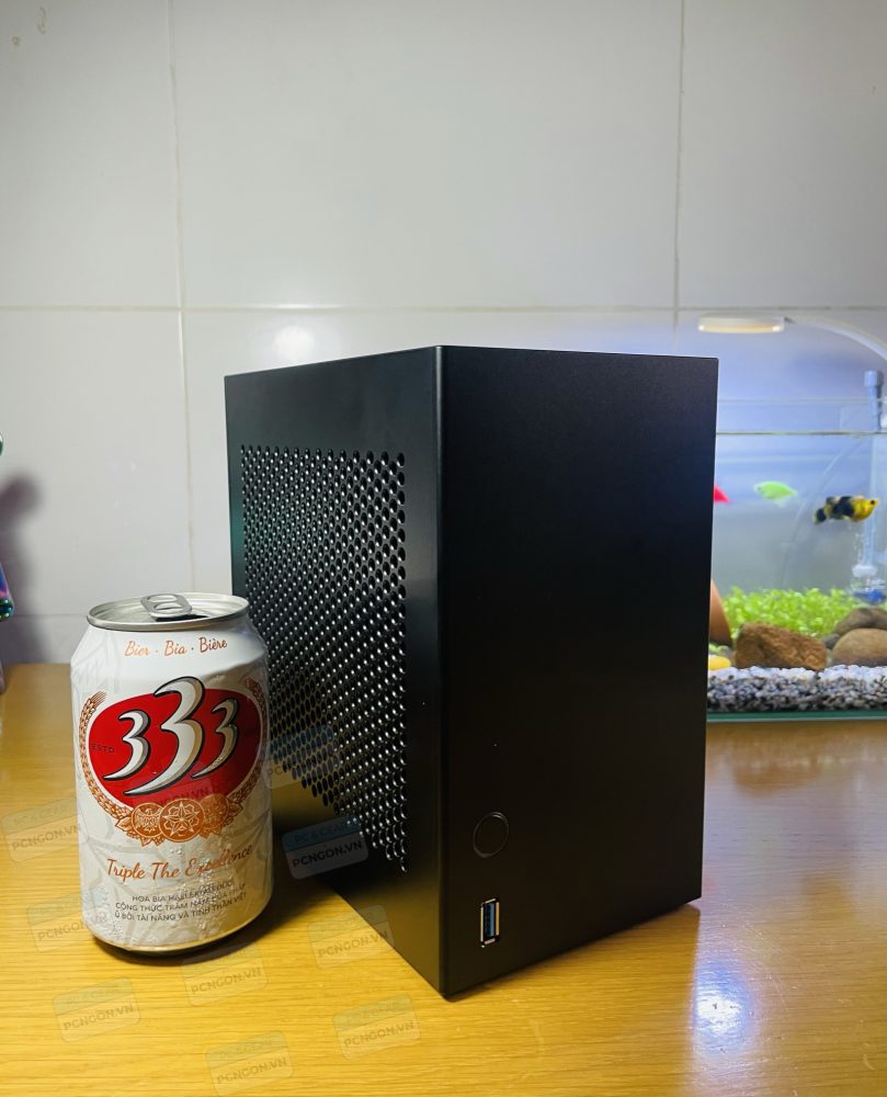 Vỏ Case Máy Tính Mini Itx Zs-a4dc Nhỏ Gọn - Đen 25