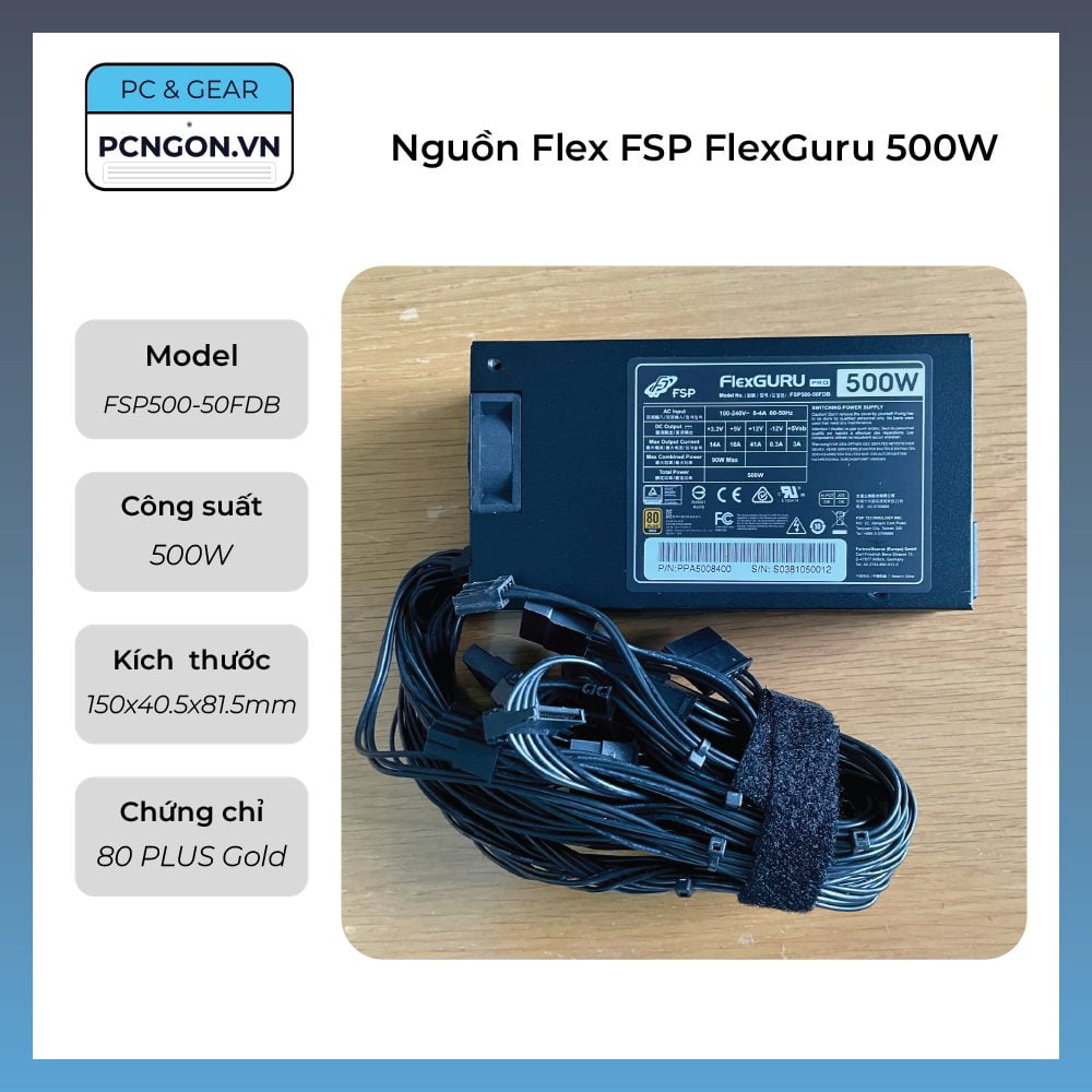 Nguồn Flex Fsp Flexguru 500w Dây Liền