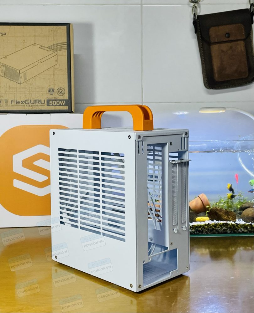 Vỏ Case Máy Tính Mini Itx K39 Sgpc Nhỏ Gọn - Trắng 14