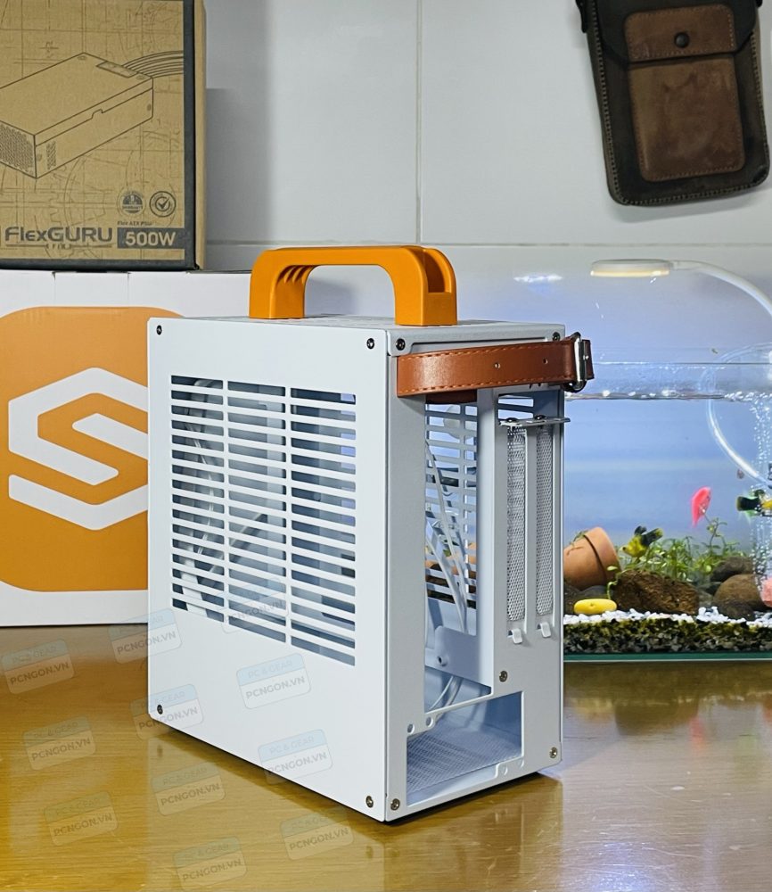 Vỏ Case Máy Tính Mini Itx K39 Sgpc Nhỏ Gọn - Trắng 16