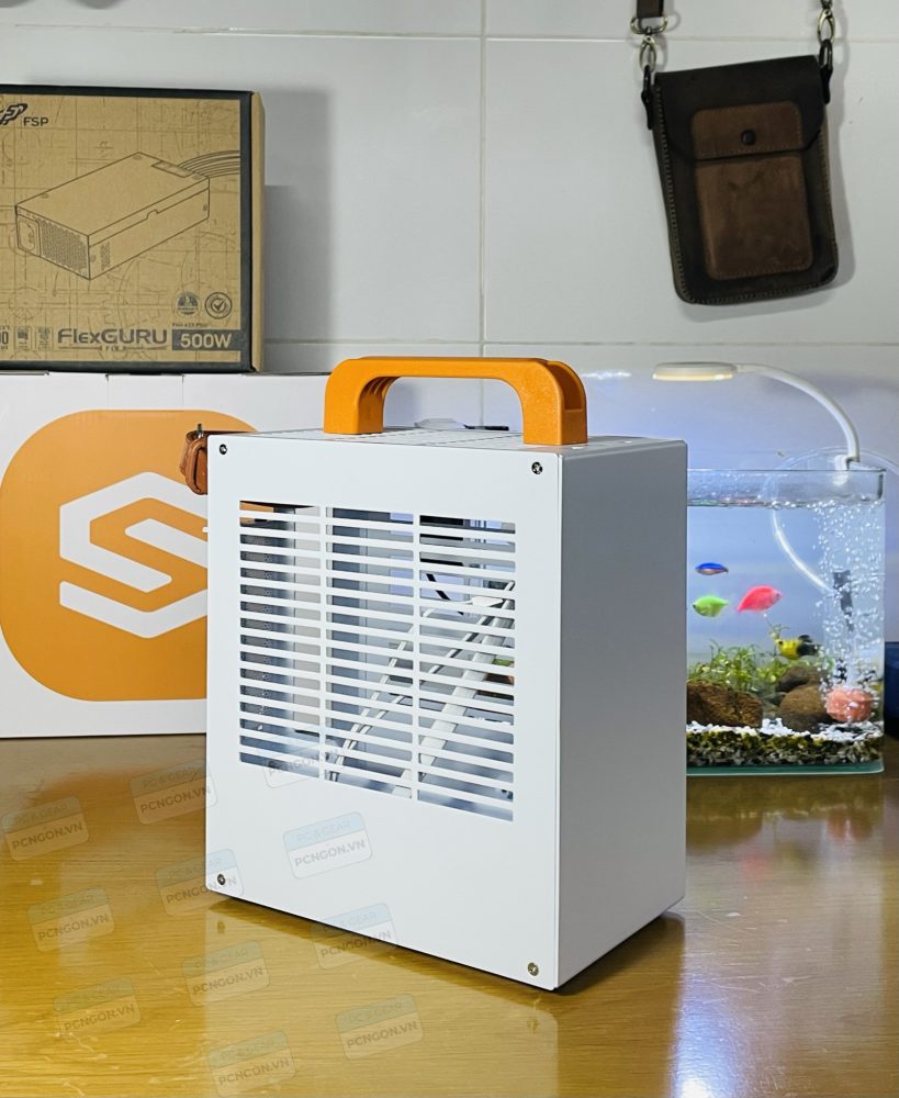 Vỏ Case Máy Tính Mini Itx K39 Sgpc Nhỏ Gọn - Trắng 18
