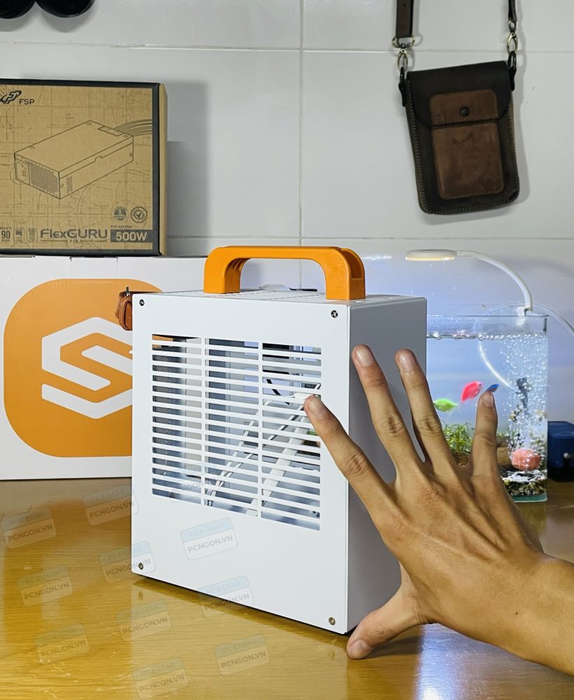 Vỏ Case Máy Tính Mini Itx K39 Sgpc Nhỏ Gọn - Trắng 19