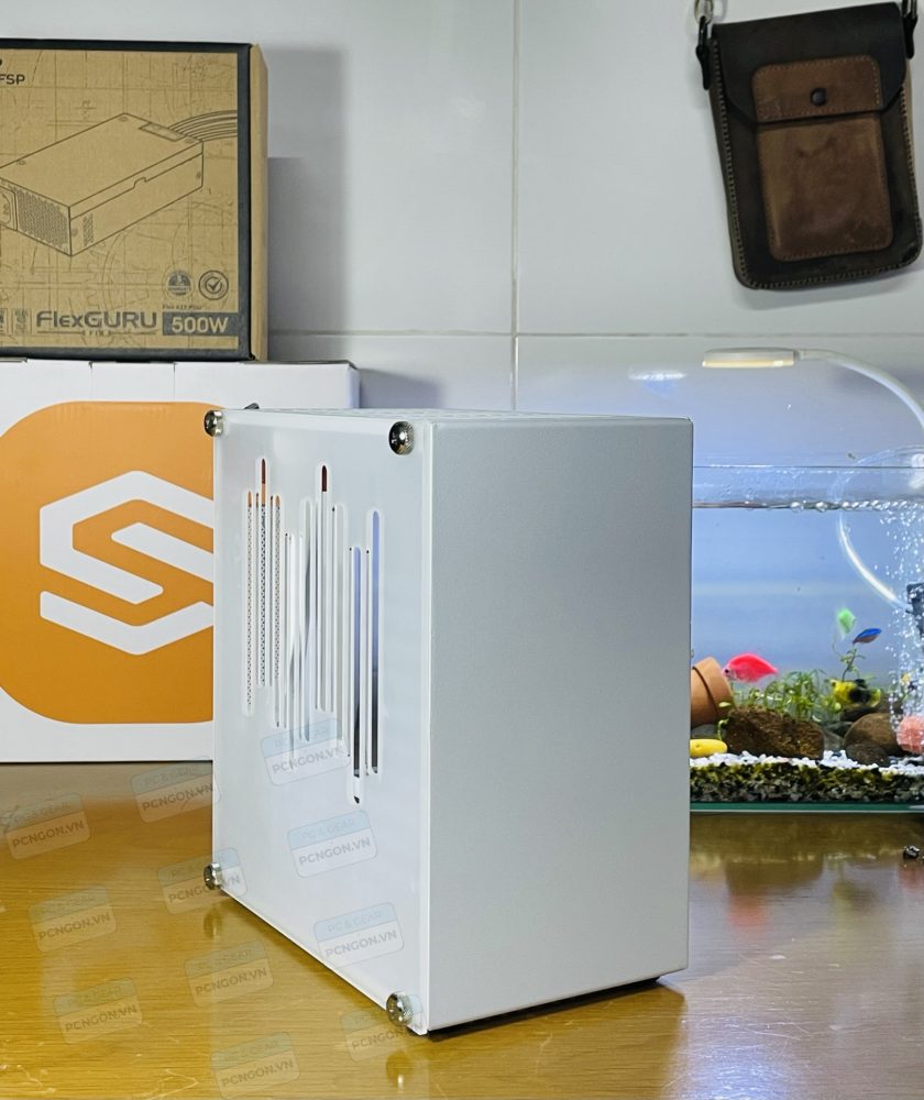 Vỏ Case Máy Tính Mini Itx K39 Sgpc Nhỏ Gọn - Trắng 21