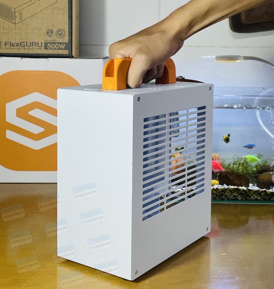 Vỏ Case Máy Tính Mini Itx K39 Sgpc Nhỏ Gọn - Trắng 26