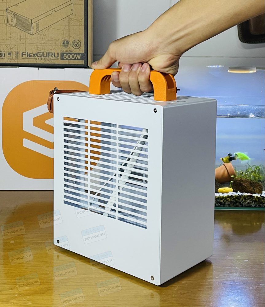 Vỏ Case Máy Tính Mini Itx K39 Sgpc Nhỏ Gọn - Trắng 27