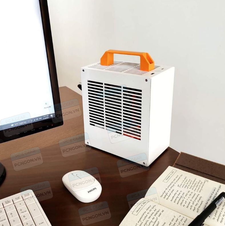 Vỏ Case Máy Tính Mini Itx K39 Sgpc Nhỏ Gọn - Trắng 3
