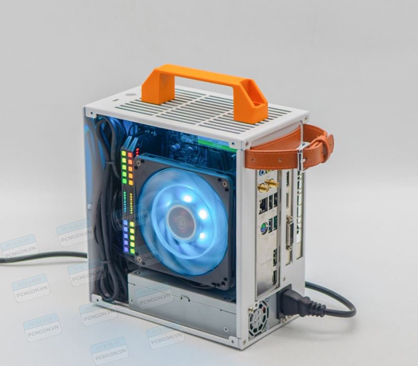 Vỏ Case Máy Tính Mini Itx K39 Sgpc Nhỏ Gọn - Trắng 8