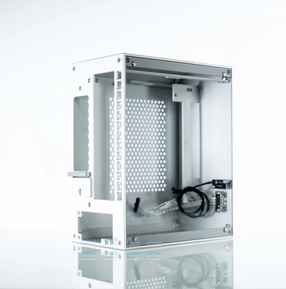 Vỏ Case Máy Tính Mini Itx Loli1s Bạc 2