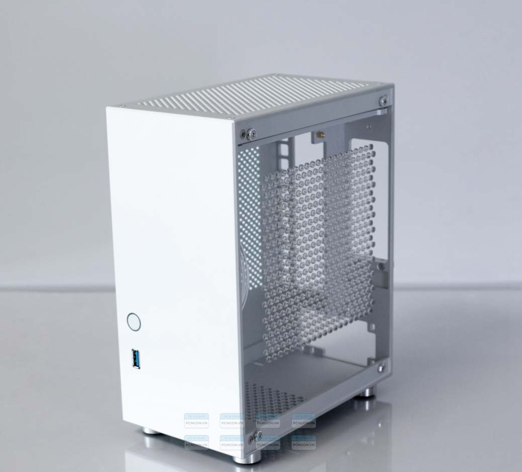 Vỏ Case Máy Tính Mini Itx Loli1s Bạc 3