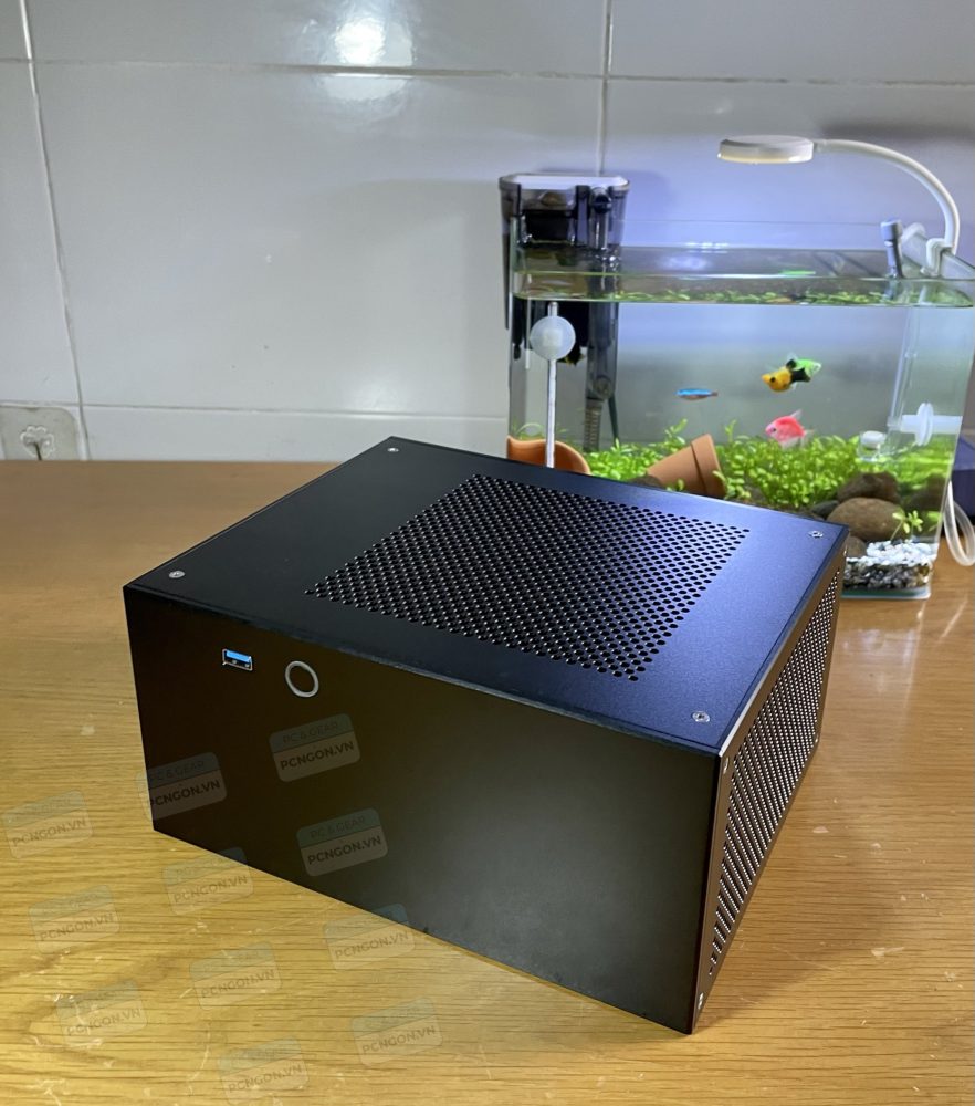 Vỏ Case Máy Tính Mini Itx Loli1s Nhỏ Gọn - đen 14