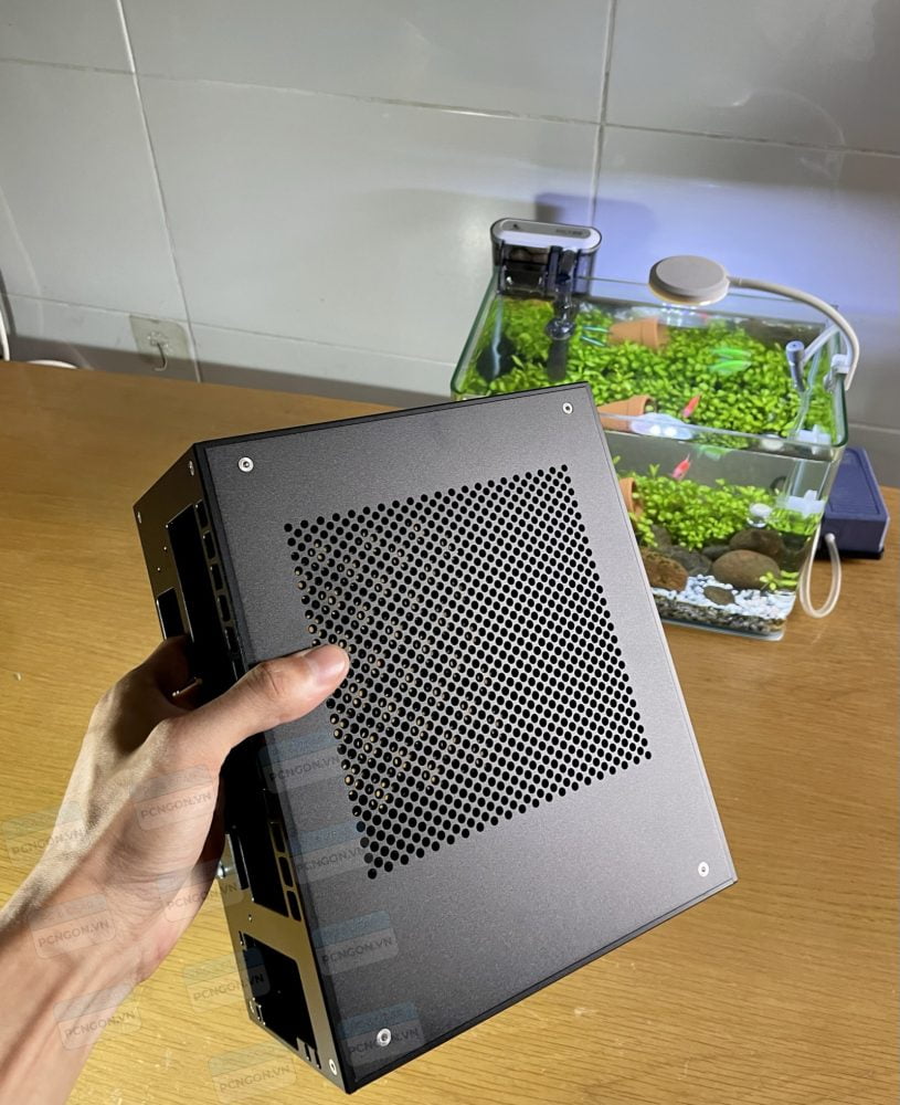 Vỏ Case Máy Tính Mini Itx Loli1s Nhỏ Gọn - đen 15