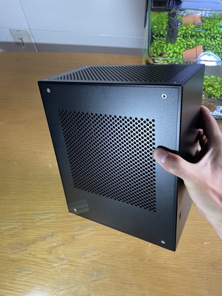 Vỏ Case Máy Tính Mini Itx Loli1s Nhỏ Gọn - đen 19