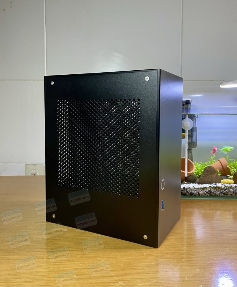Vỏ Case Máy Tính Mini Itx Loli1s Nhỏ Gọn - đen 2