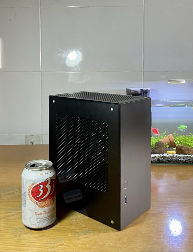 Vỏ Case Máy Tính Mini Itx Loli1s Nhỏ Gọn - đen 25