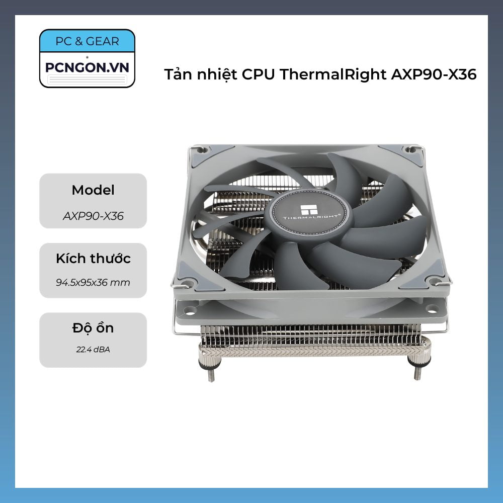 Tản Nhiệt Cpu Thermalright Axp90-x36 36mm