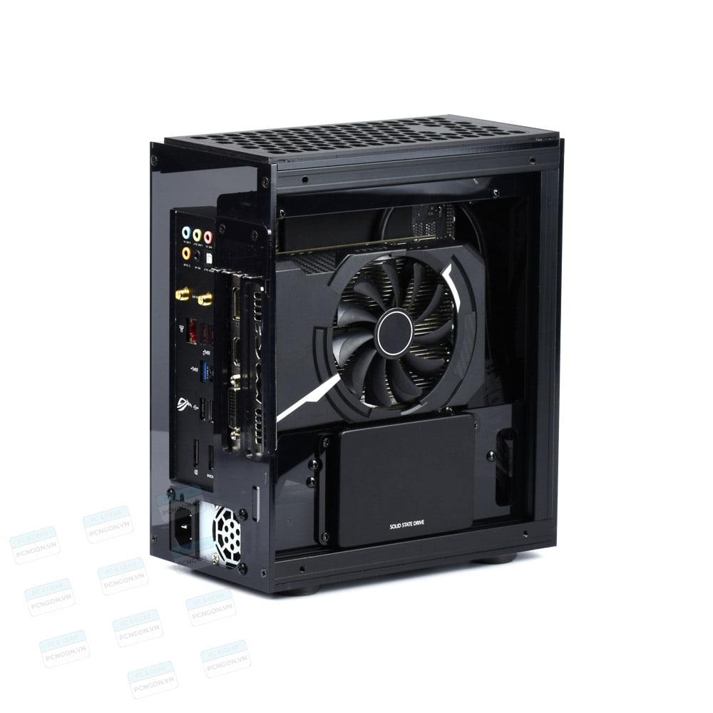 Vỏ Case Máy Tính Mini Itx Geeek A31s - Đen 3