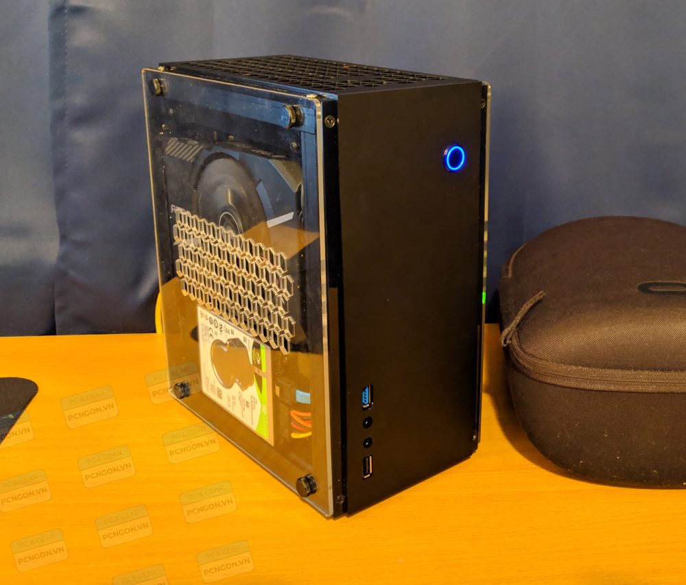 Vỏ Case Máy Tính Mini Itx Geeek A31s - Đen 5