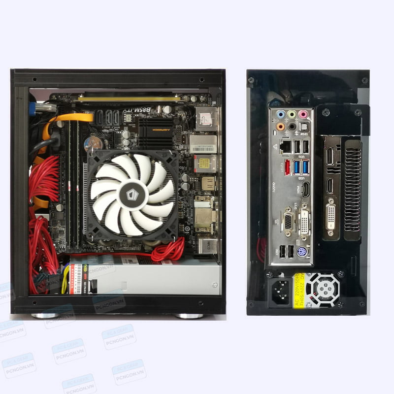 Vỏ Case Máy Tính Mini Itx Geeek A31s - Trắng 5