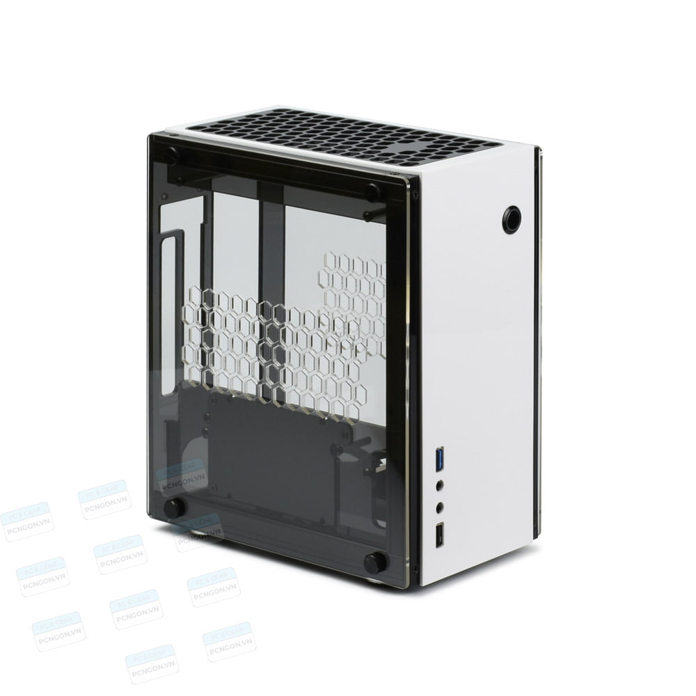 Vỏ Case Máy Tính Mini Itx Geeek A31s - Trắng 9