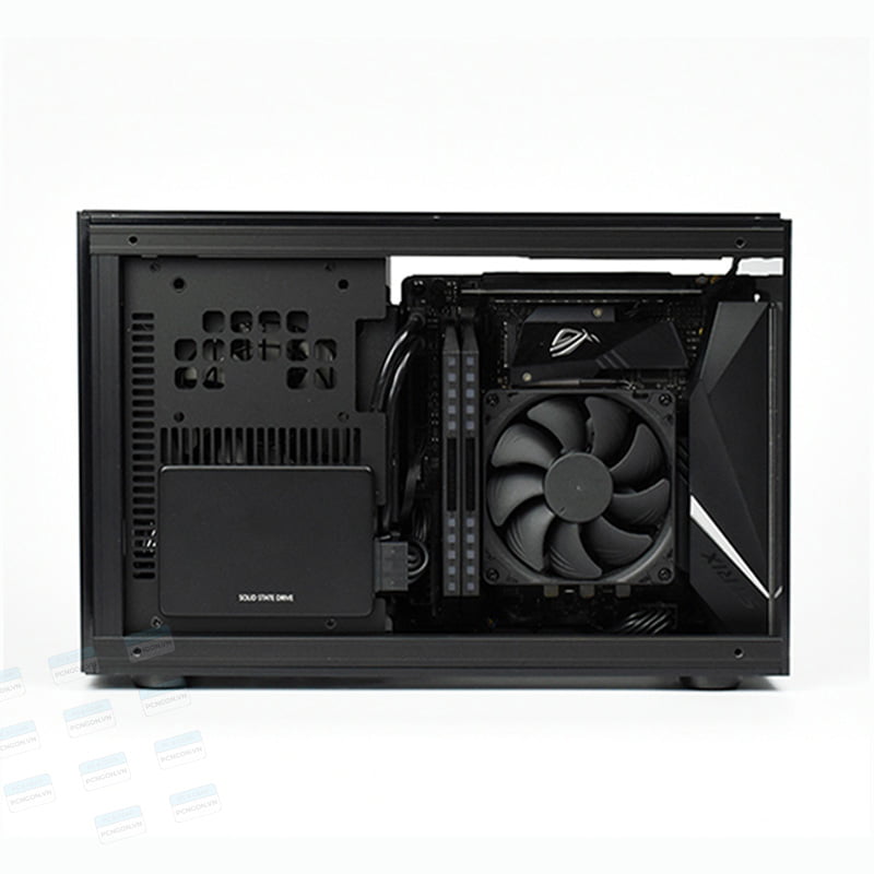 Vỏ Case Máy Tính Mini Itx Geeek A50s - Đen 2