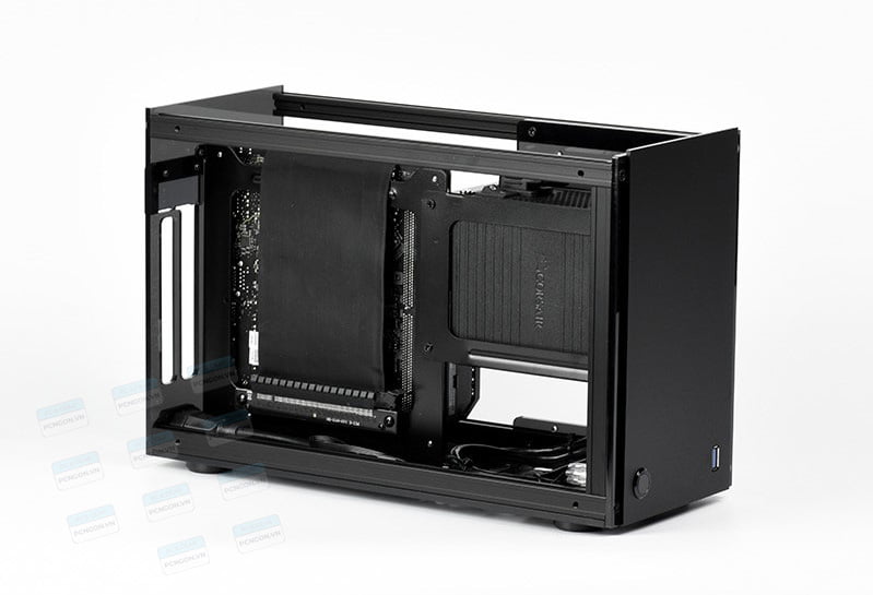 Vỏ Case Máy Tính Mini Itx Geeek A50s - Đen 7