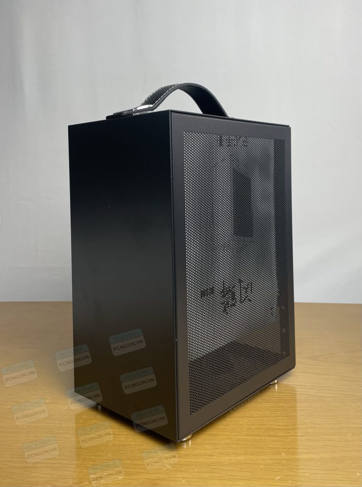 Vỏ Case Máy Tính Mini Itx Shiny Snake S200 - Đen 11