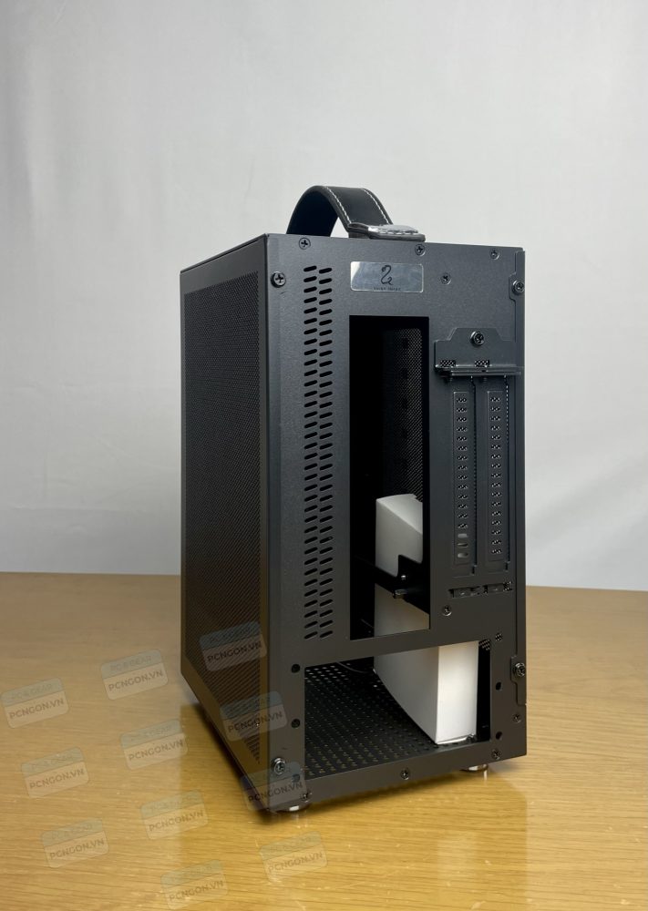 Vỏ Case Máy Tính Mini Itx Shiny Snake S200 - Đen 5